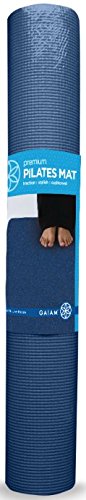 Algopix Similar Product 9 - Gaiam Pilates Mat Rolled Navy