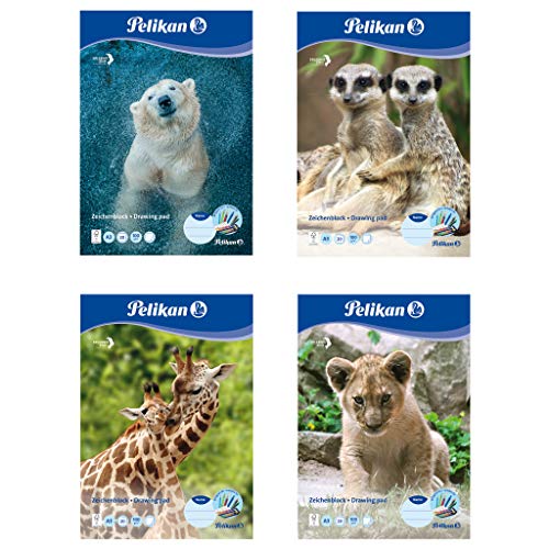 Algopix Similar Product 17 - Pelikan 224840 Drawing Pad DIN A3 20