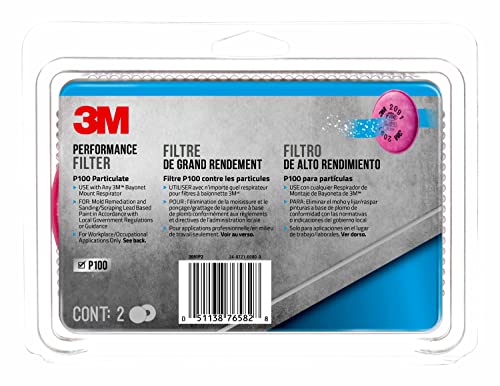 Algopix Similar Product 15 - 3M Performance P100 Particulate