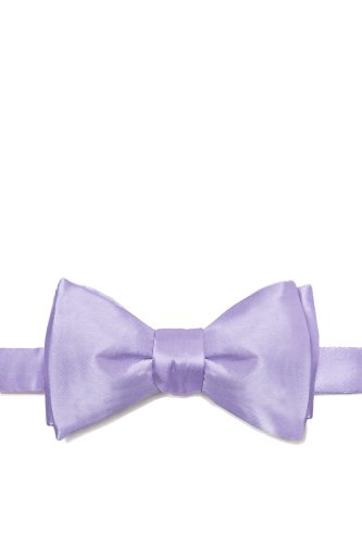 Algopix Similar Product 19 - Lavender Lavender Silk Butterfly Bow Tie