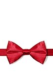 Algopix Similar Product 2 - Crimson Red Crimson Silk PreTied Bow