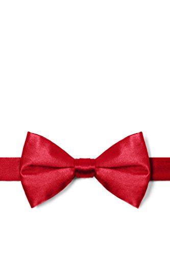 Algopix Similar Product 15 - Crimson Red Crimson Silk PreTied Bow