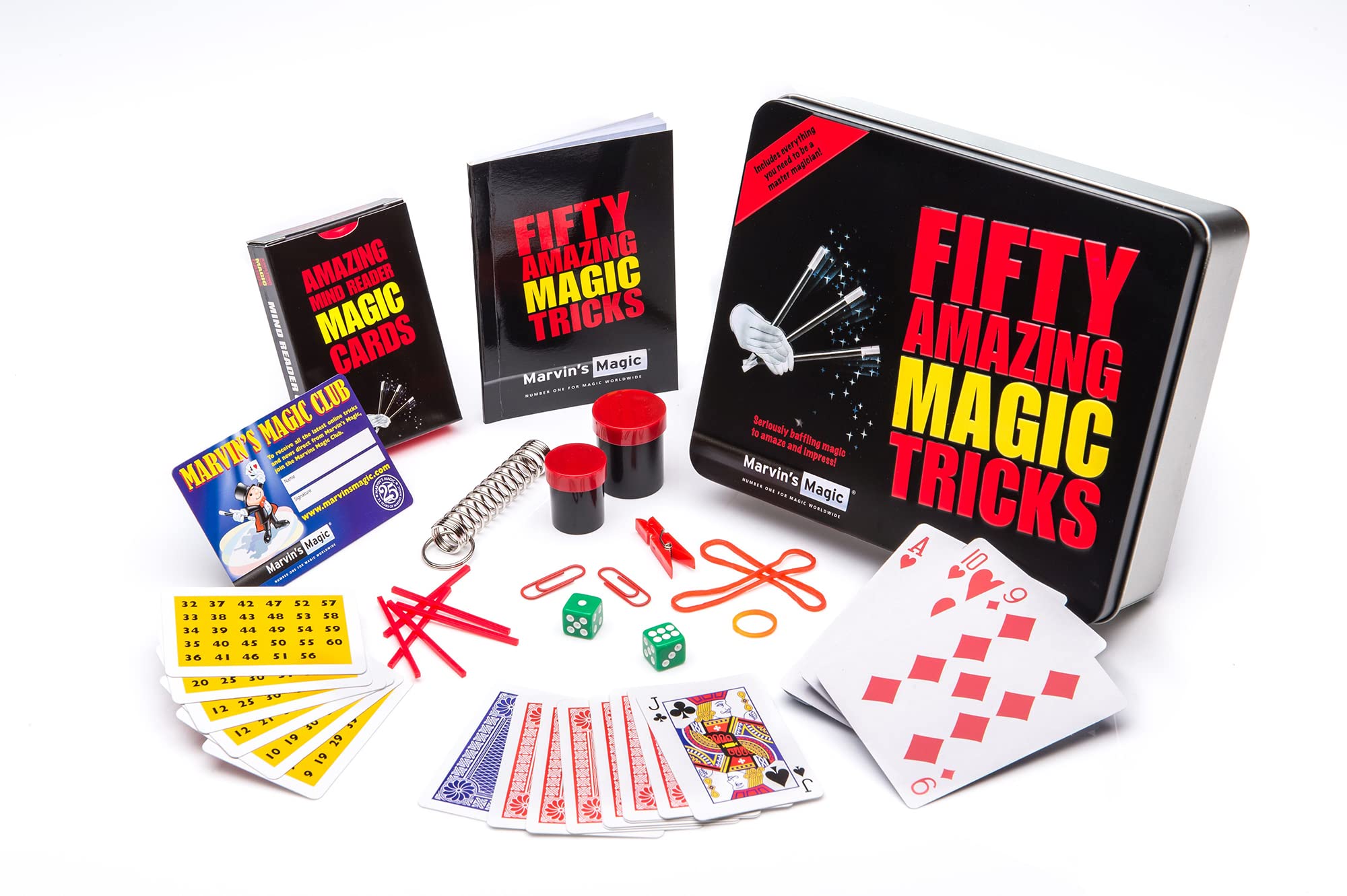 Algopix Similar Product 16 - Marvins Magic  Fifty Amazing Magic
