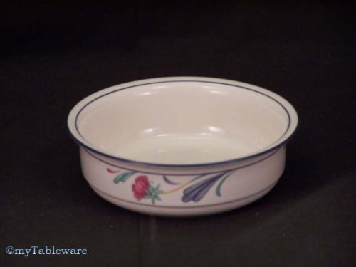 Algopix Similar Product 15 - LENOX POPPIES ON BLUE SOUP/CEREAL BOWLS