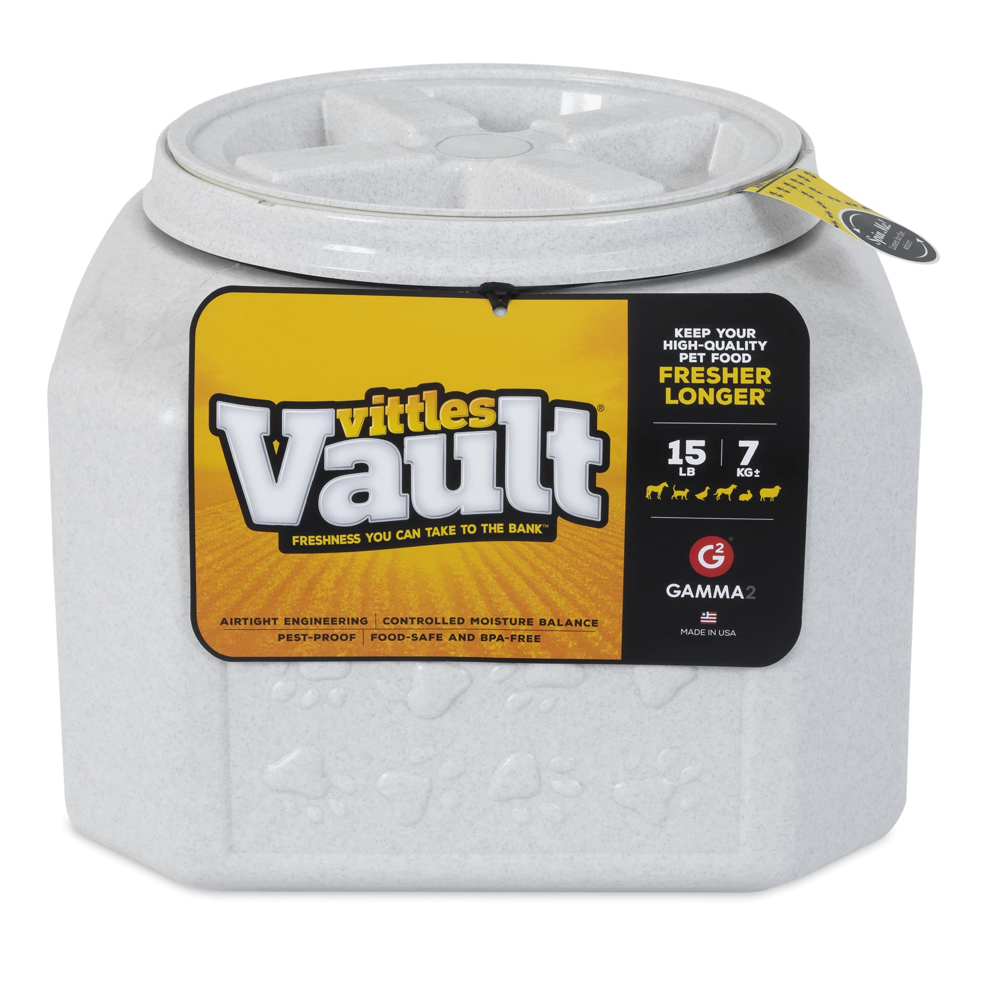 Algopix Similar Product 5 - Gamma2 Vittles Vault Dog Food Storage