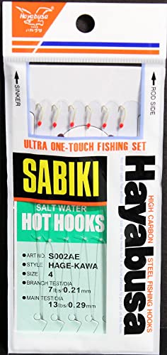 Algopix Similar Product 4 - Hayabusa S002AE Hage Fish Skin SABIKI