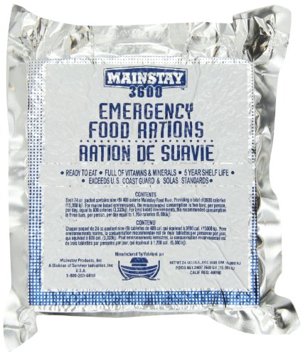 Algopix Similar Product 9 - Mainstay Emergency Food Rations Case