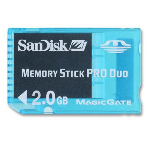 Algopix Similar Product 14 - SanDisk SDMSG2048A11 2GB MS PRO Duo
