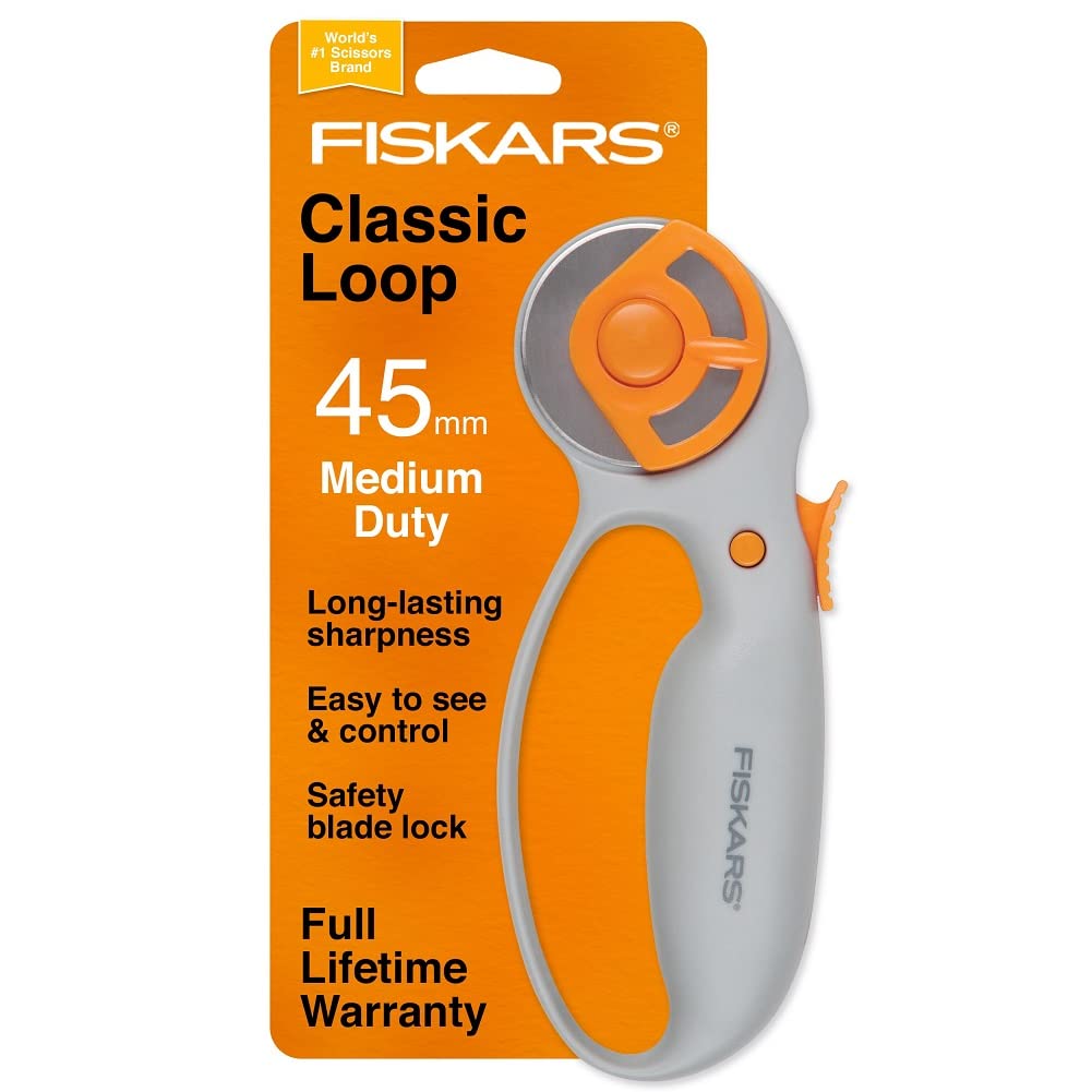 Algopix Similar Product 13 - Fiskars Classic 45mm Loop Rotary Cutter