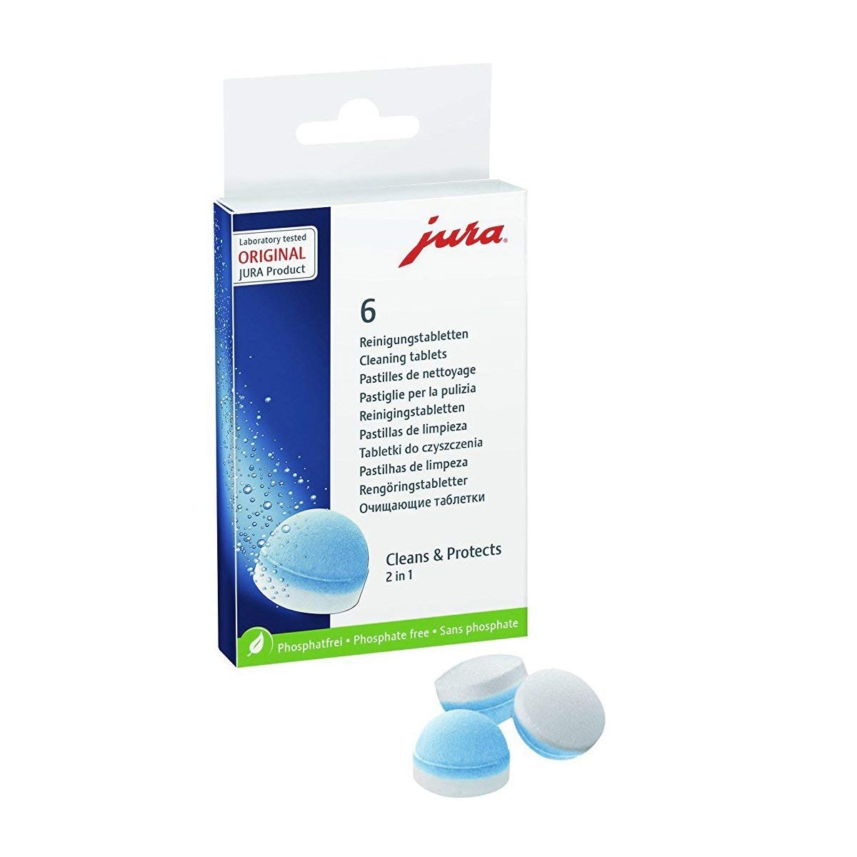 Algopix Similar Product 18 - Jura 64308 Cleaning Tablets for All