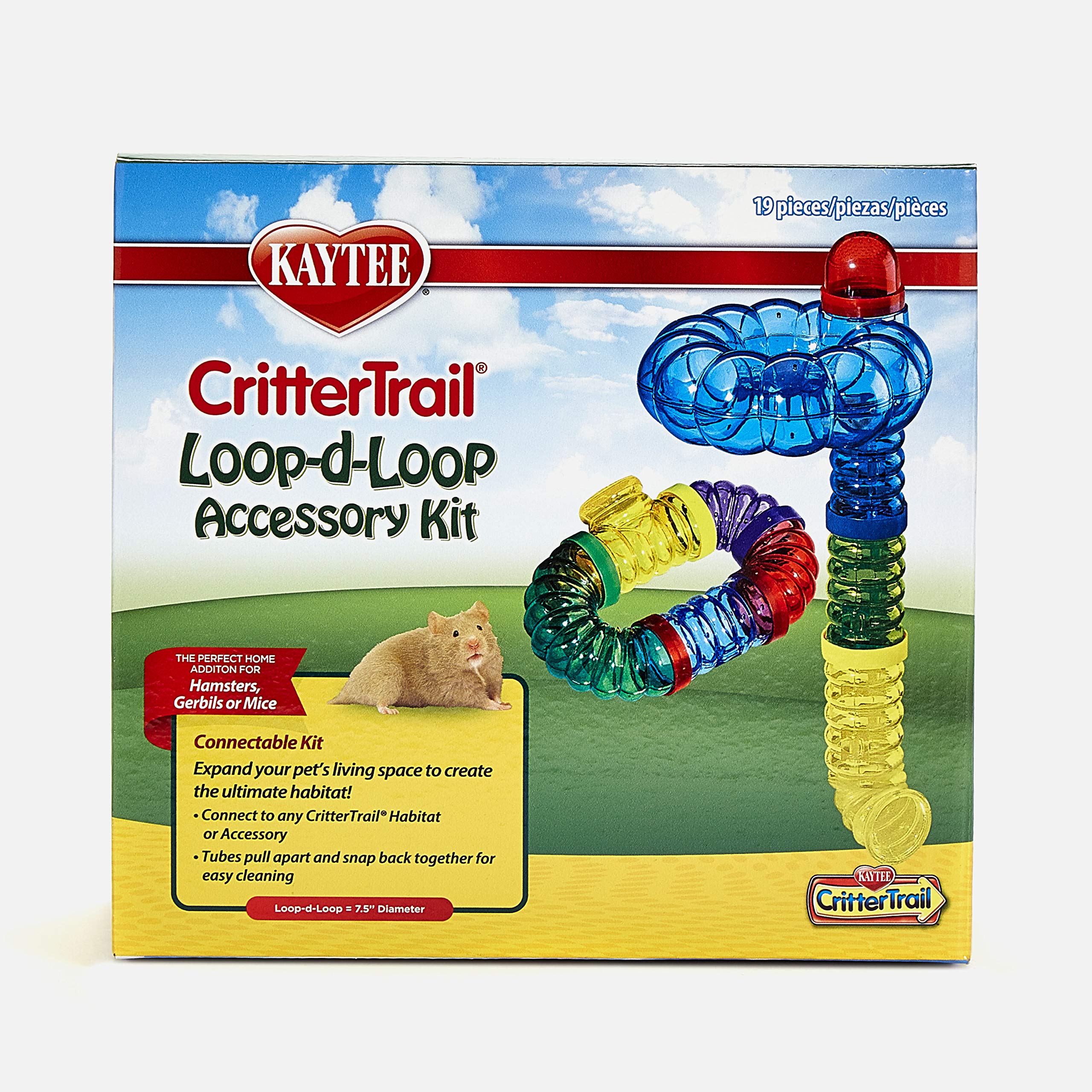 Algopix Similar Product 12 - Kaytee CritterTrail Funnel LoopDLoop