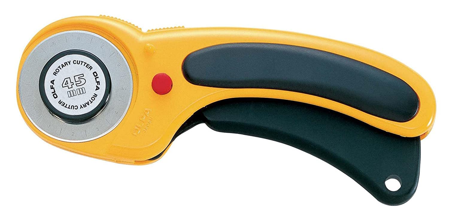 Algopix Similar Product 20 - OLFA 45mm Ergonomic Rotary Cutter