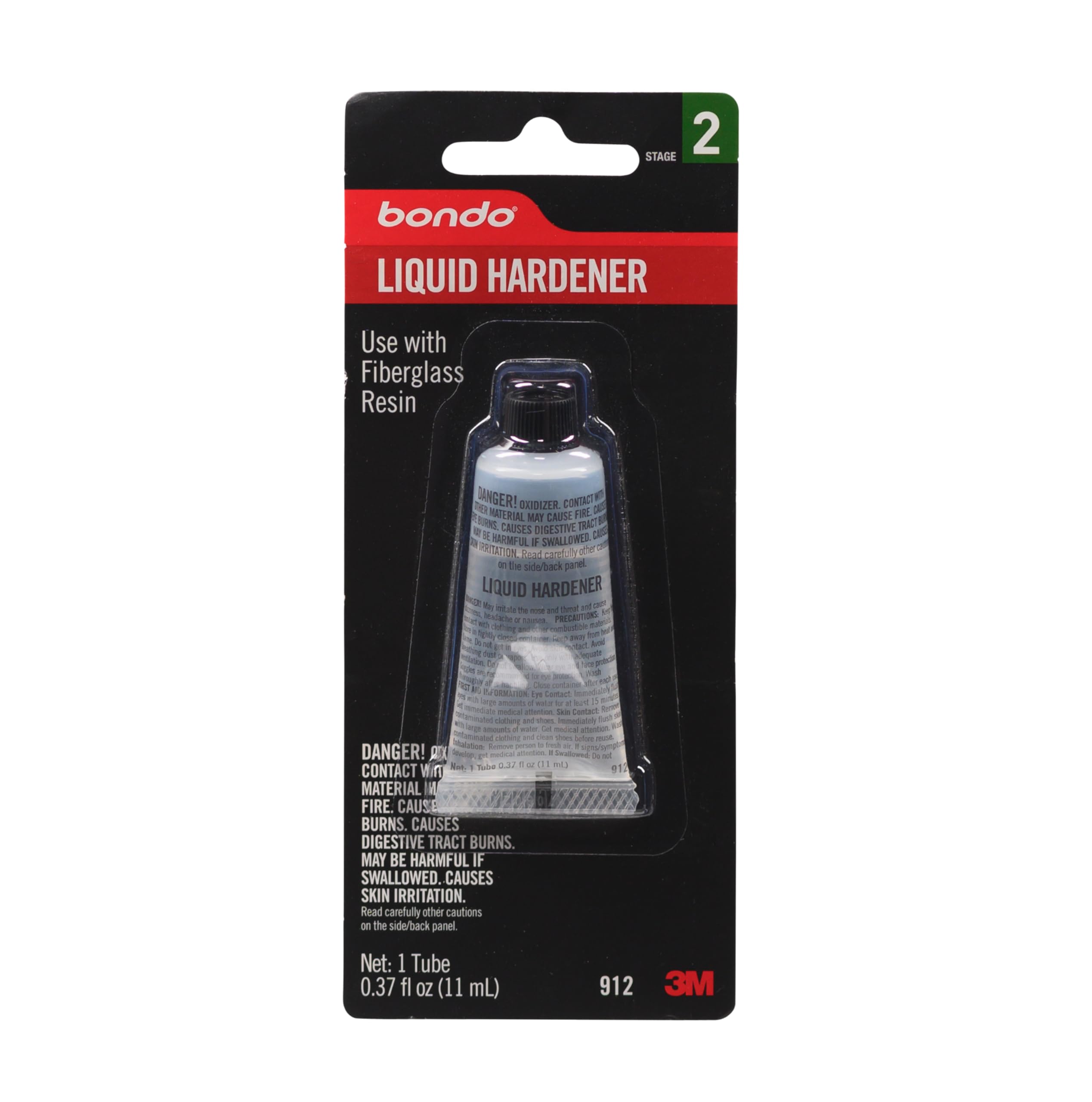 Algopix Similar Product 13 - 3M Bondo Liquid Hardener 1 Tube 037 fl
