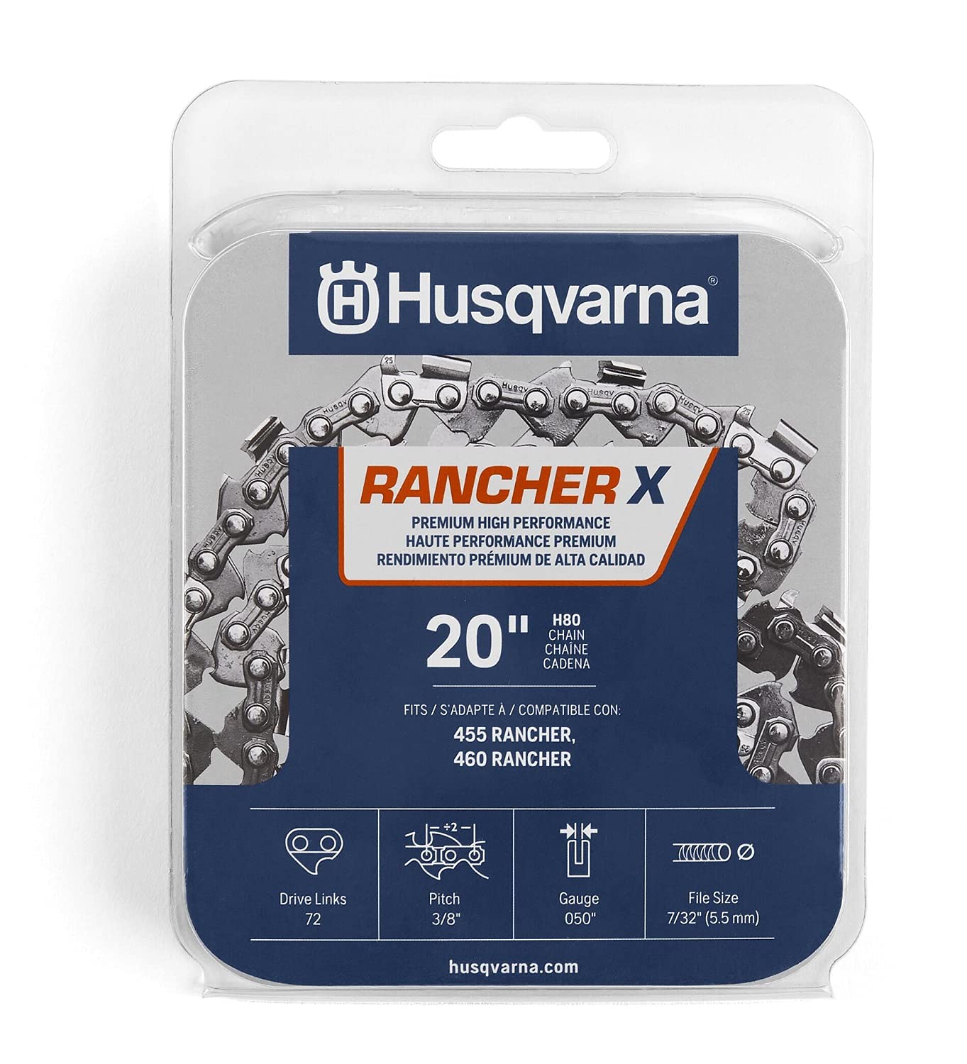 Algopix Similar Product 7 - Husqvarna 531300441 H80 Chainsaw