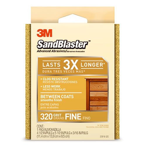 Algopix Similar Product 3 - 3M Between Coats Sanding Sponge Fine