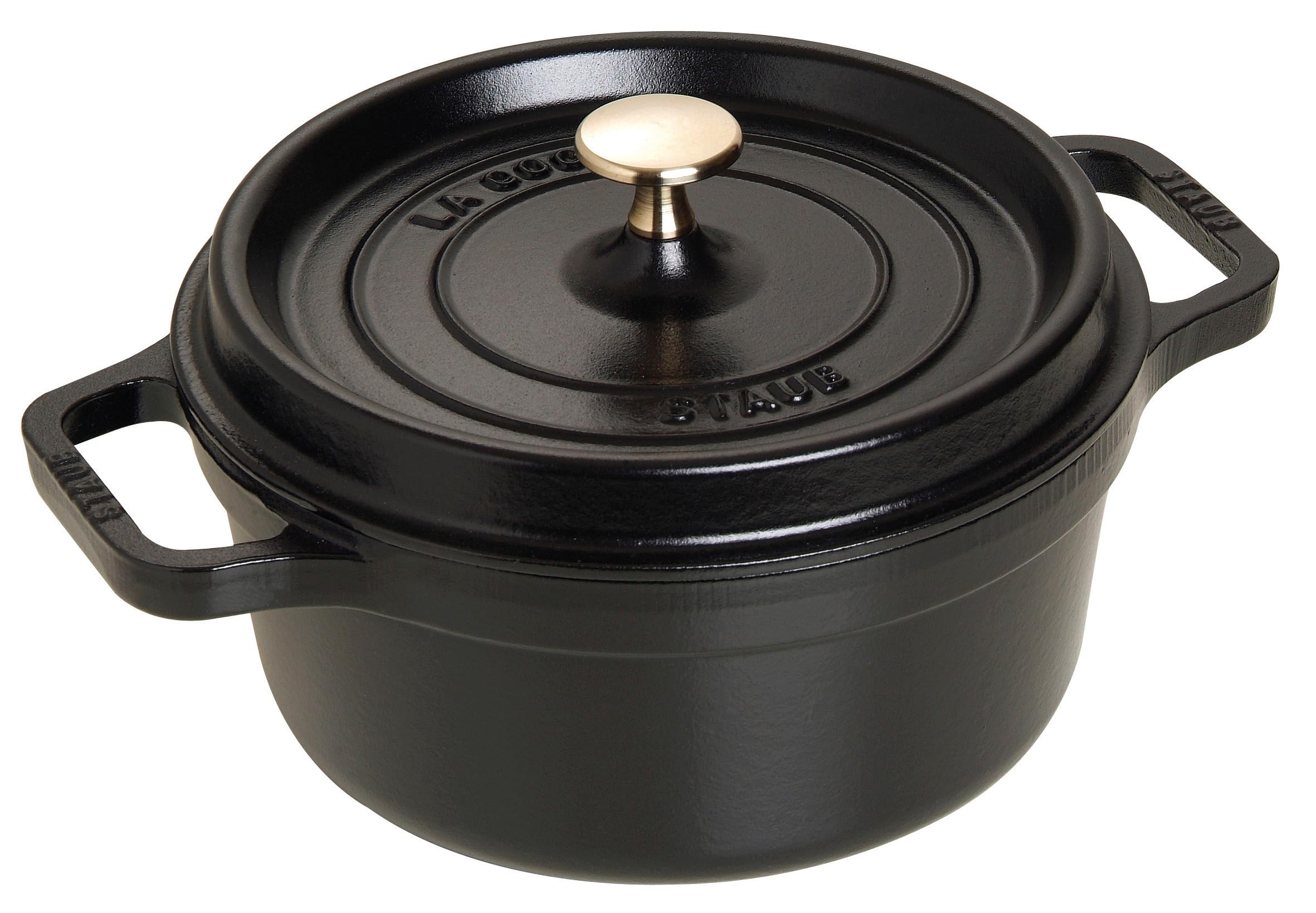 Algopix Similar Product 20 - STAUB Cast Iron RoasterCocotte Round