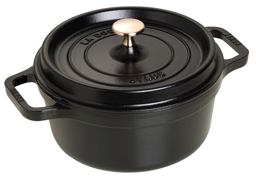 Algopix Similar Product 16 - STAUB Cast Iron RoasterCocotte Round