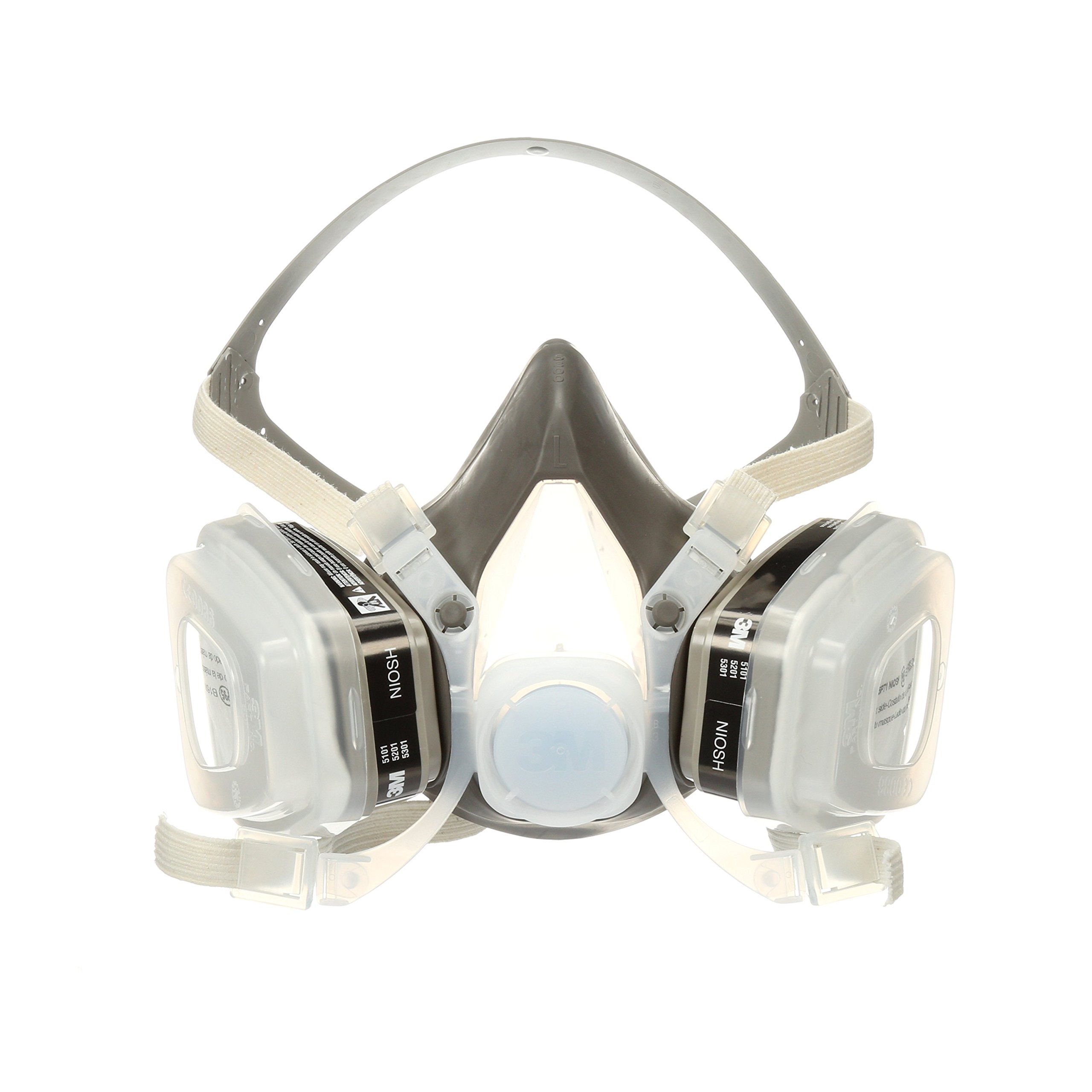 Algopix Similar Product 10 - 3M Half Facepiece Disposable Respirator