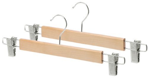 Algopix Similar Product 2 - Whitmor 6026311 Skirt Hanger Set of