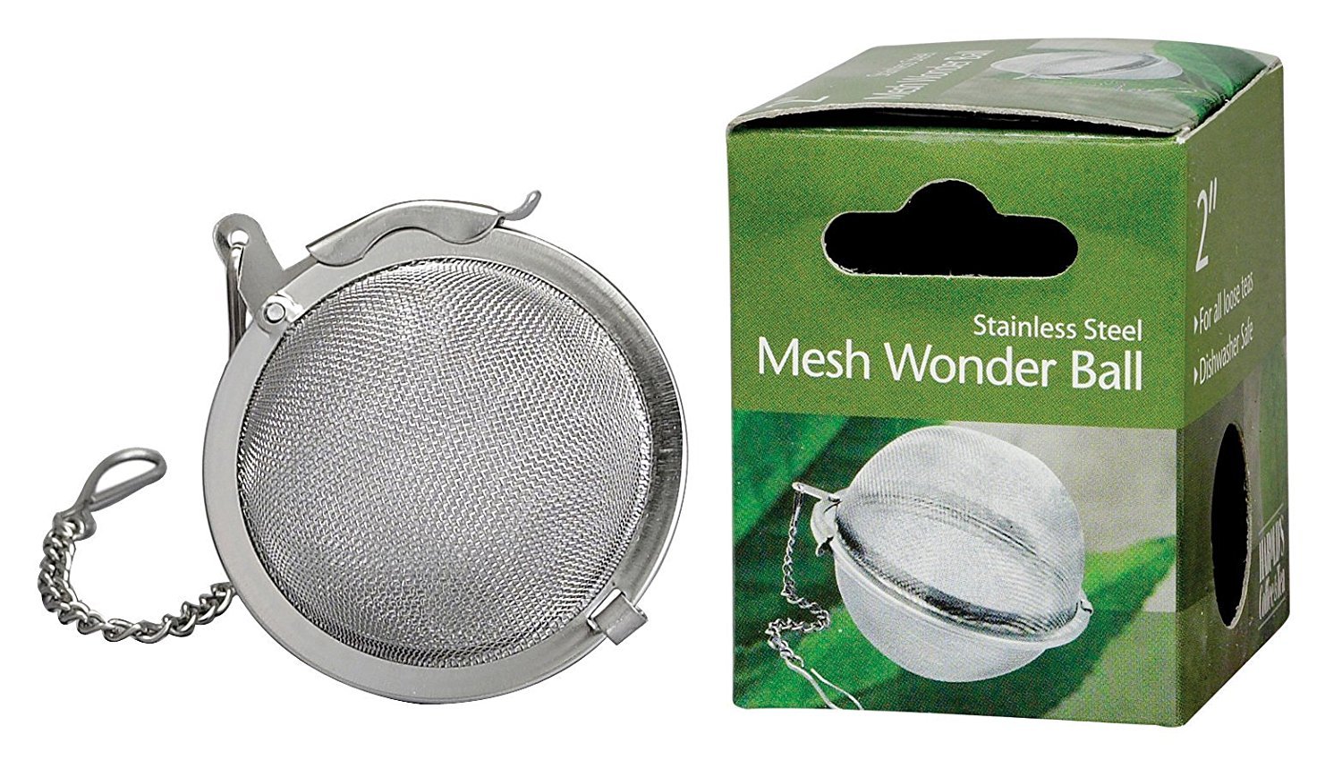 Algopix Similar Product 13 - HIC Kitchen Mesh Ball Tea Infuser 188