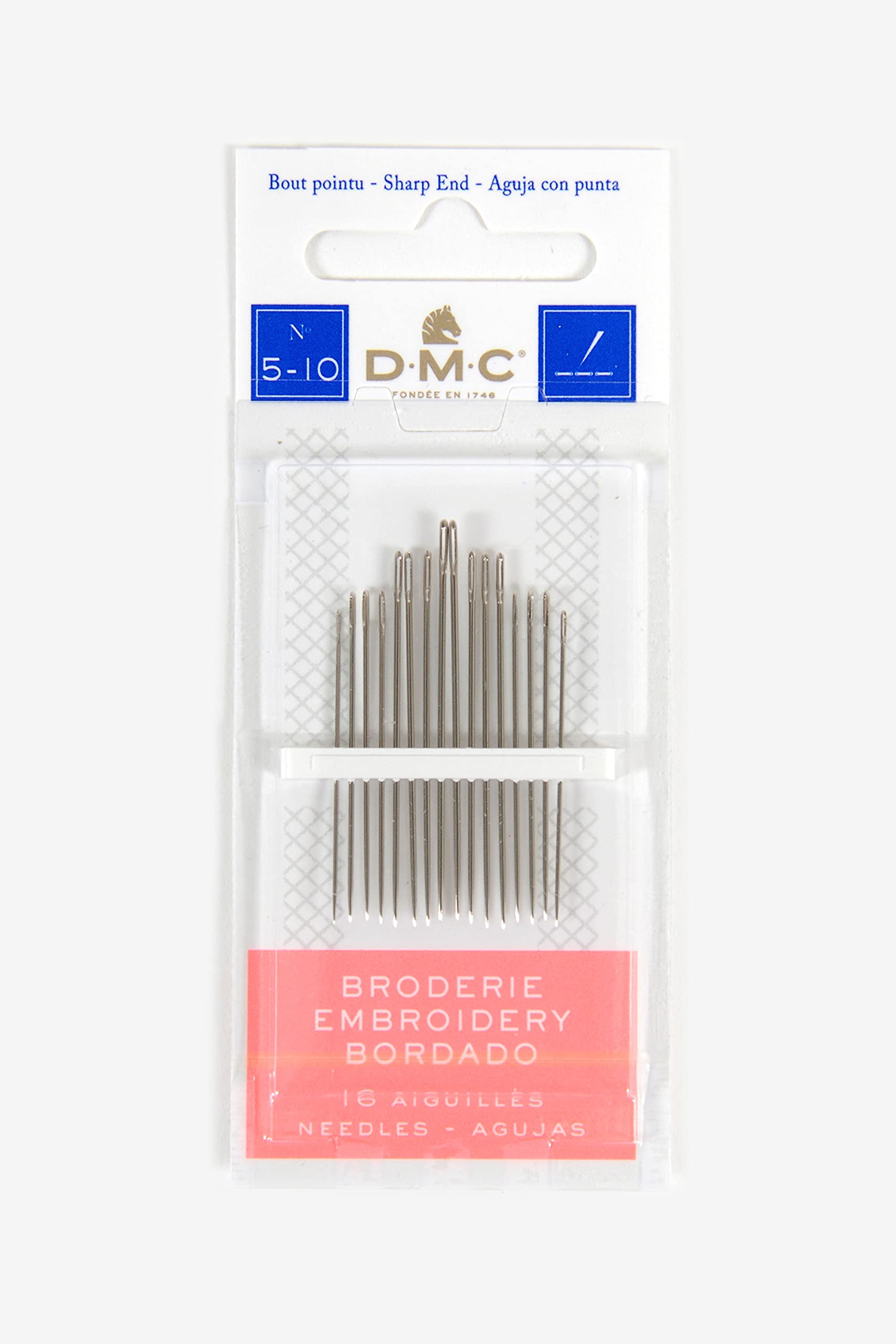 Algopix Similar Product 8 - DMC 1765510 Embroidery Hand Needles
