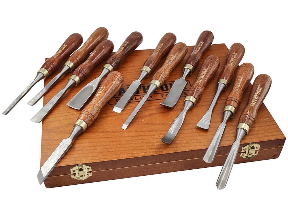 Algopix Similar Product 11 - Faithfull FAIWCSET12 Woodcarving Set of