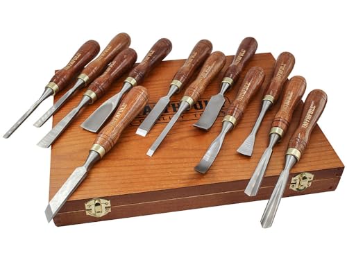 Algopix Similar Product 4 - Faithfull FAIWCSET12 Woodcarving Set of