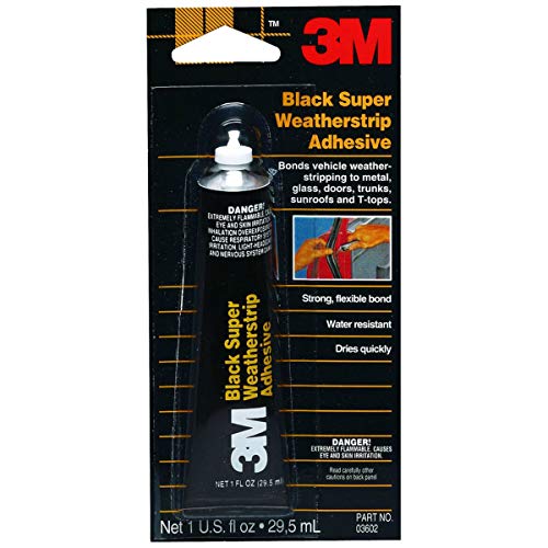 Algopix Similar Product 14 - 3M Black Super Weatherstrip Adhesive