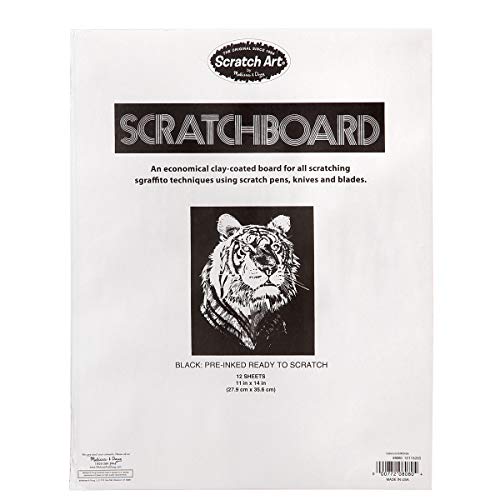Algopix Similar Product 6 - Darice SCA00199 Scrach Art Board