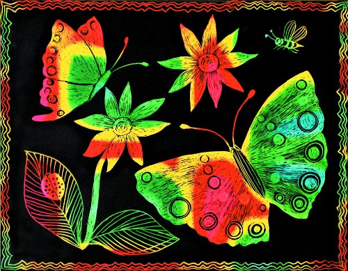 Algopix Similar Product 10 - Melissa and Doug Scratch Art Paper 