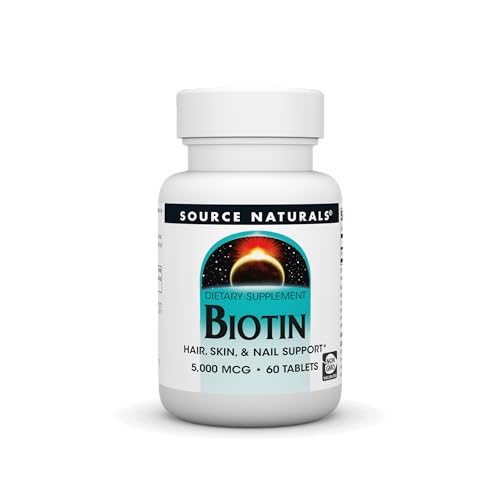 Algopix Similar Product 13 - Source Naturals Biotin 5000 MCG  60
