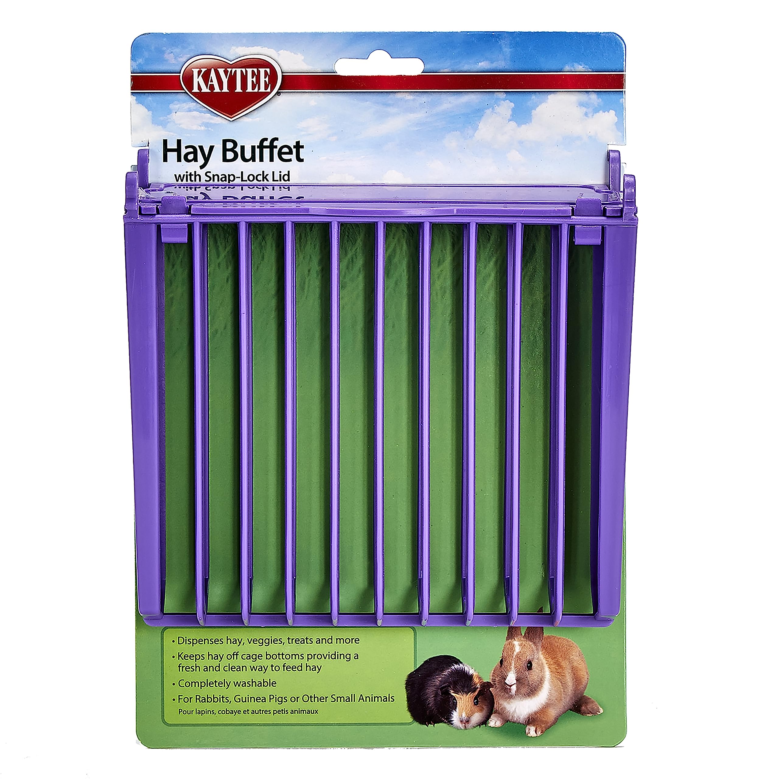 Algopix Similar Product 12 - Kaytee Hay Buffet With Snap-Lock Lid