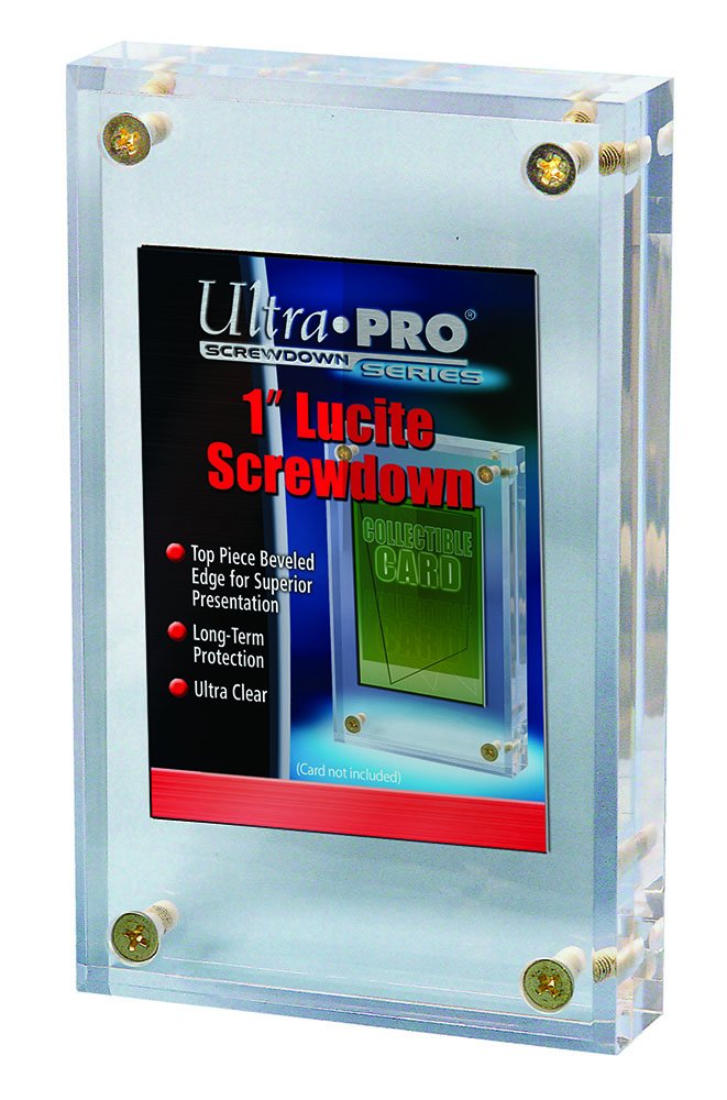 Algopix Similar Product 17 - Ultra Pro 1 Thick Lucite Screwdown