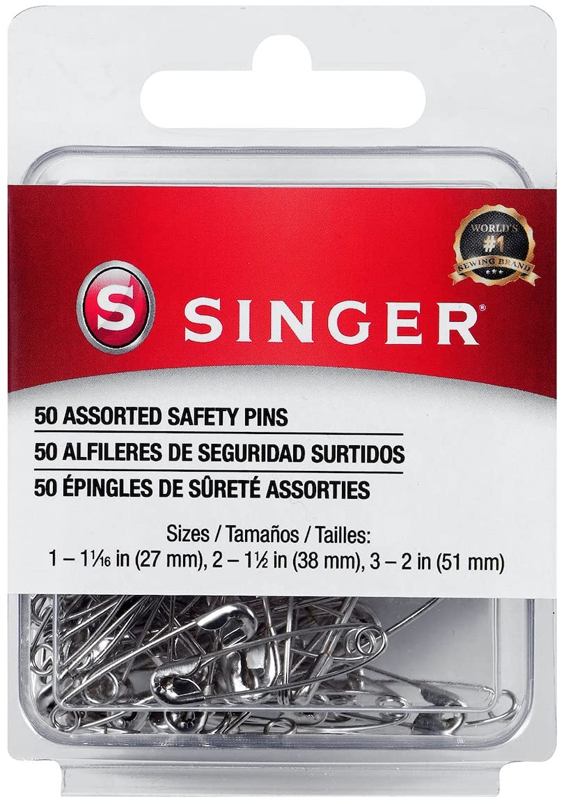 Algopix Similar Product 18 - SINGER Safety Pins 50 Count Size 13
