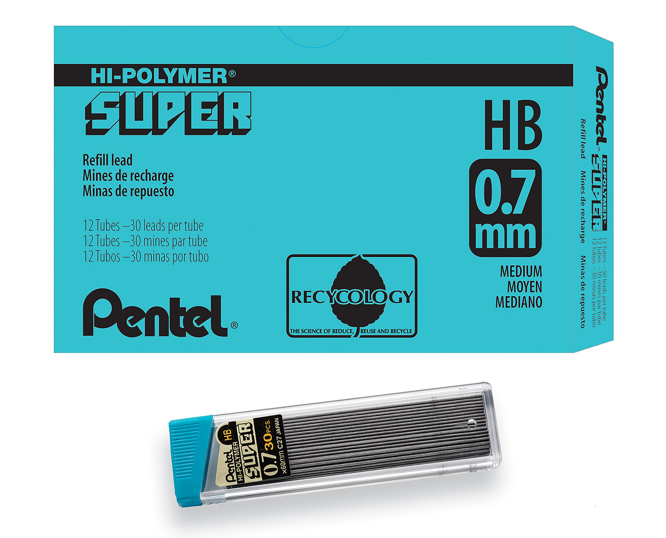 Algopix Similar Product 8 - Pentel Super HiPolymer Lead Refill