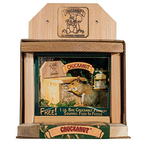 Algopix Similar Product 7 - Chuckanut Products Squirrel Feeder
