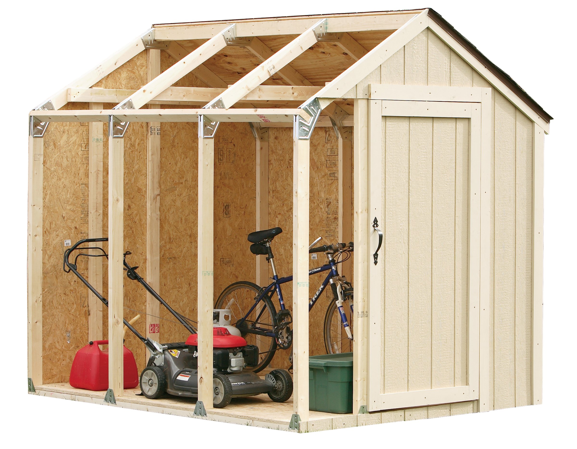 Algopix Similar Product 11 - 2x4basics 90192MI Custom Shed Kit with