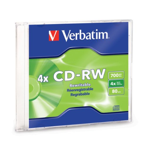 Algopix Similar Product 5 - Verbatim 4x CDRW Media  blank CDs