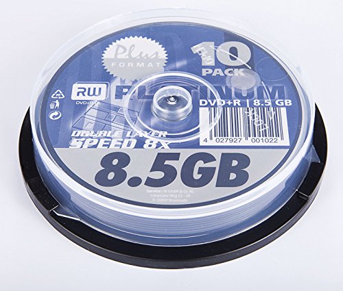 Algopix Similar Product 11 - BESTMEDIA Platinum  10 x DVDR DL 