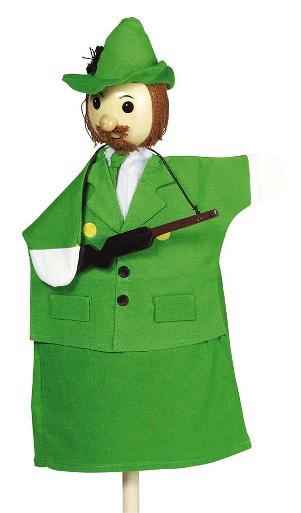 Algopix Similar Product 11 - Goki Hand Puppet Hunter Doll