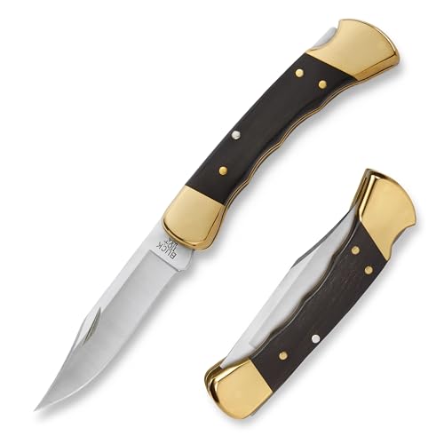 Algopix Similar Product 15 - Buck Knives 110 Folding Hunter Knife