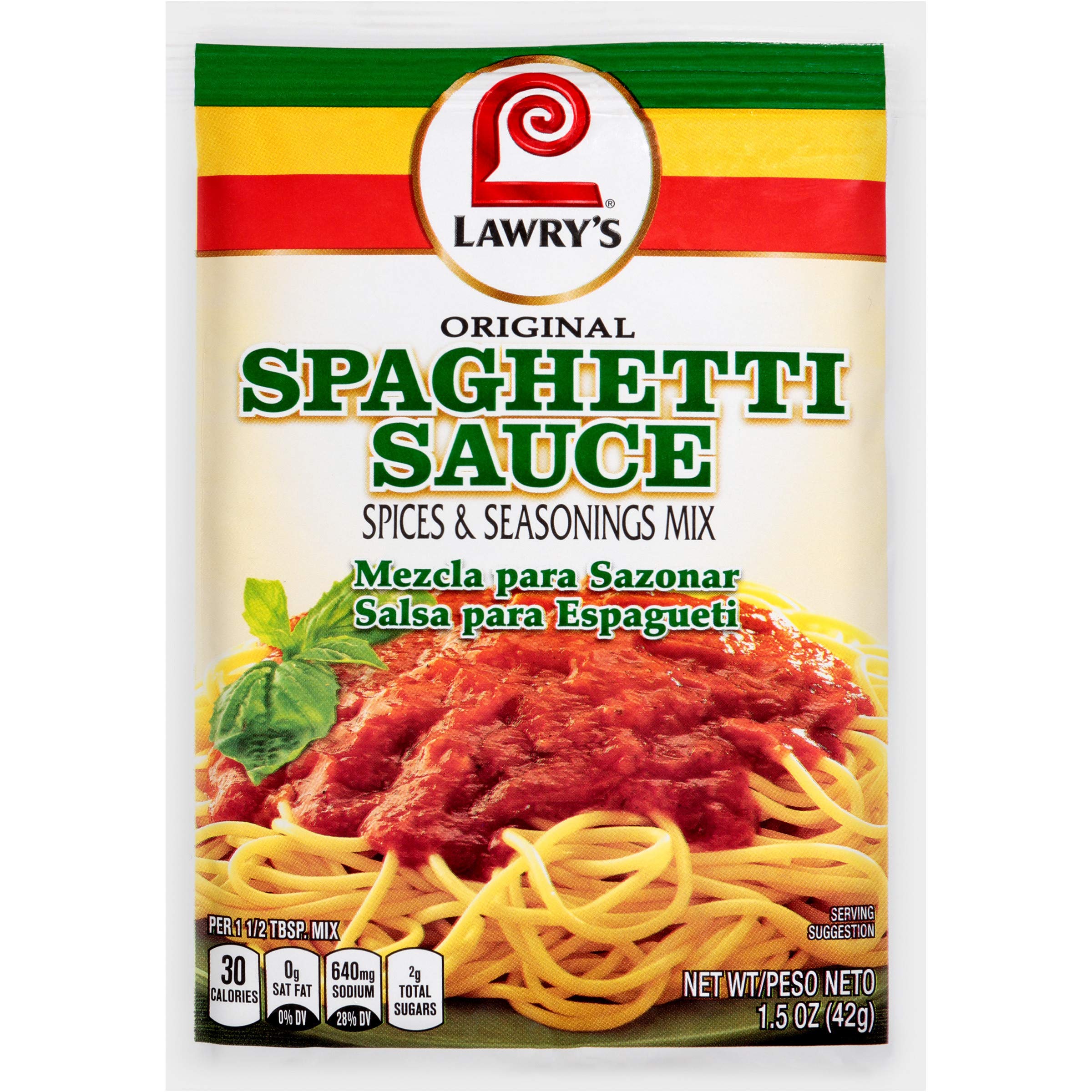 Algopix Similar Product 1 - Lawrys Original Spaghetti Sauce Spices