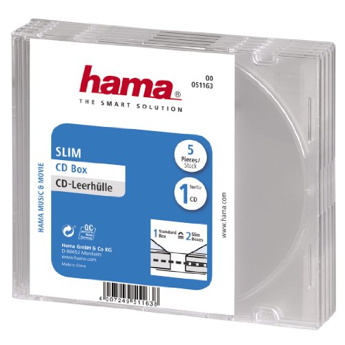 Algopix Similar Product 16 - CD SLIM BOX 5ER PACK TP.