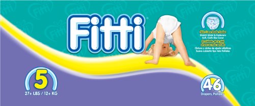 Algopix Similar Product 1 - Fitti Mega Baby Diapers Size 5 46