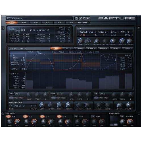 Algopix Similar Product 17 - Cakewalk Rapture Synthesis Ignited