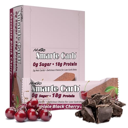 Algopix Similar Product 14 - NuGo Smarte Carb Chocolate Black