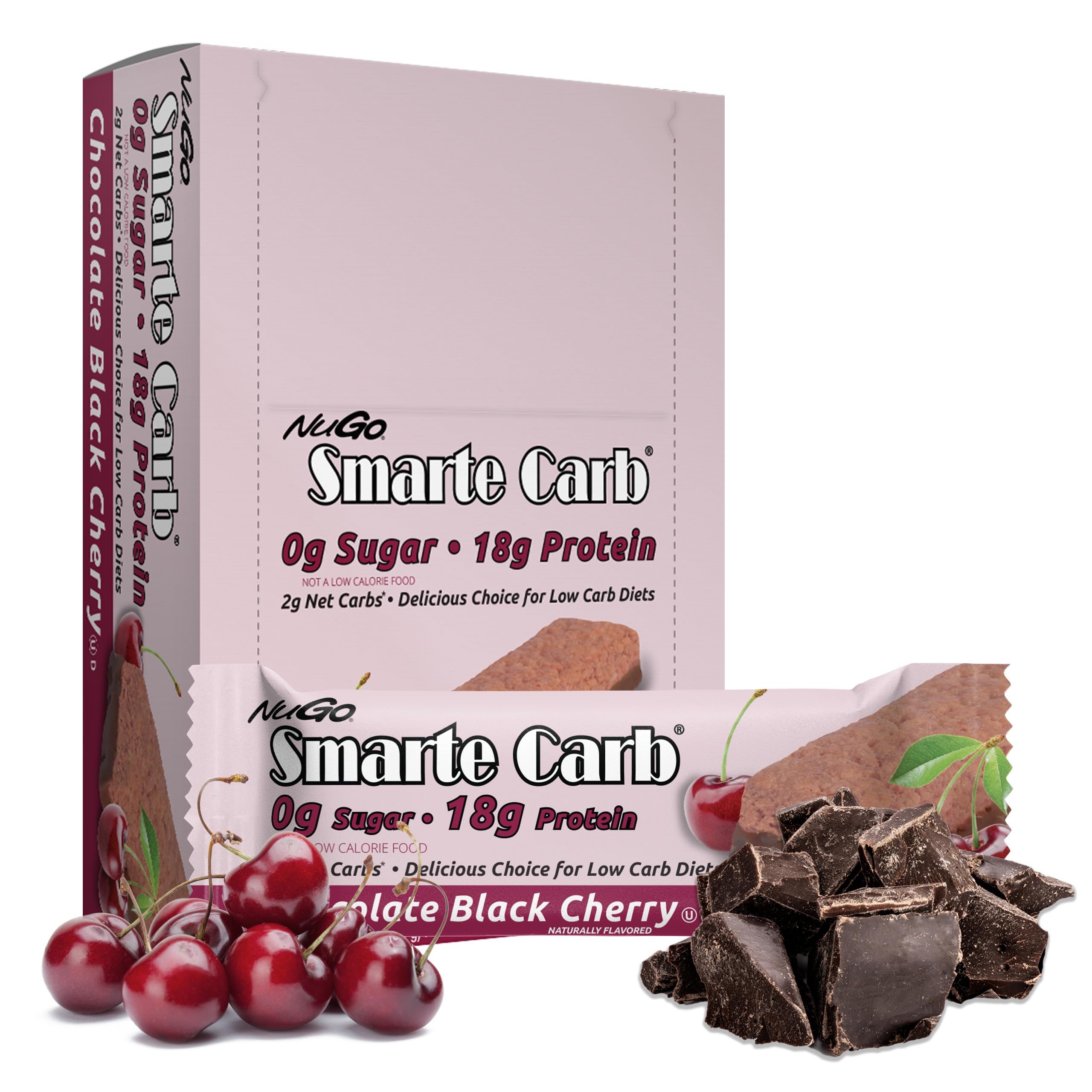 Algopix Similar Product 16 - NuGo Smarte Carb Chocolate Black