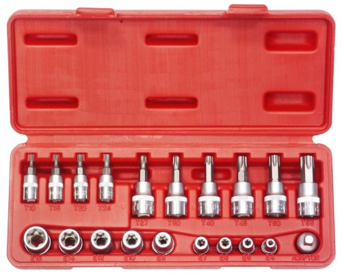 Algopix Similar Product 17 - FAMEX Tools 10520 20 Piece Bit Socket
