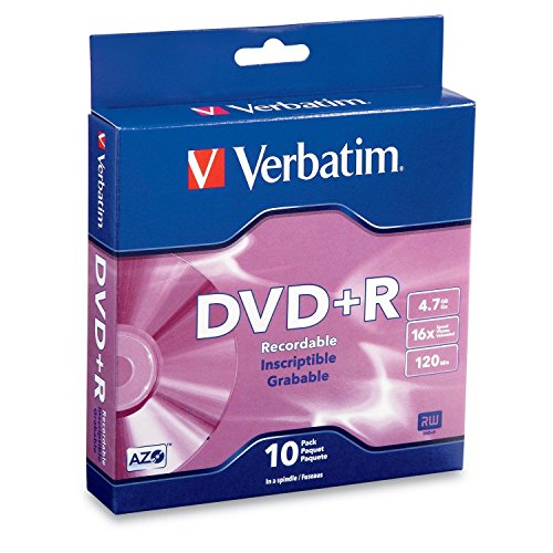 Algopix Similar Product 5 - Verbatim AZO DVDR 47GB 16X with