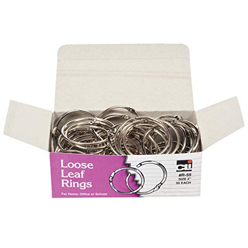 Algopix Similar Product 5 - Charles Leonard Loose Leaf Rings with